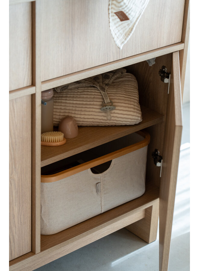 Quax - Kyo opbergmandje - Nat/Beige