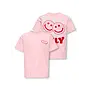 Kids Only - Ros life loose print top – Barely pink/Smiley barbados cherry