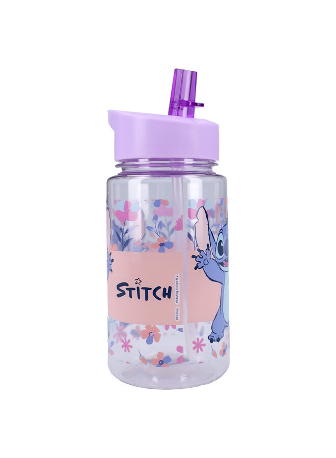 Disney - Drinkfles Stitch purple 450ml - Drink up