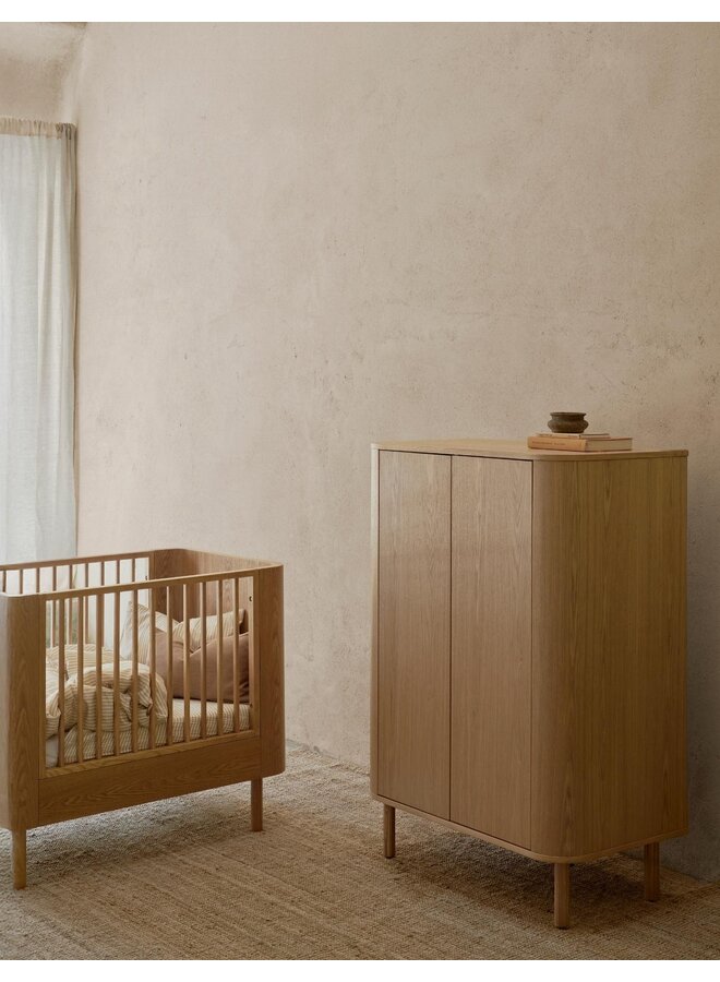 Quax - Yume kast vlakke deuren - Natural ash