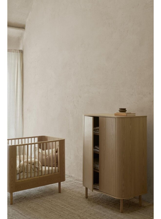 Quax - Yume kast vlakke deuren - Natural ash