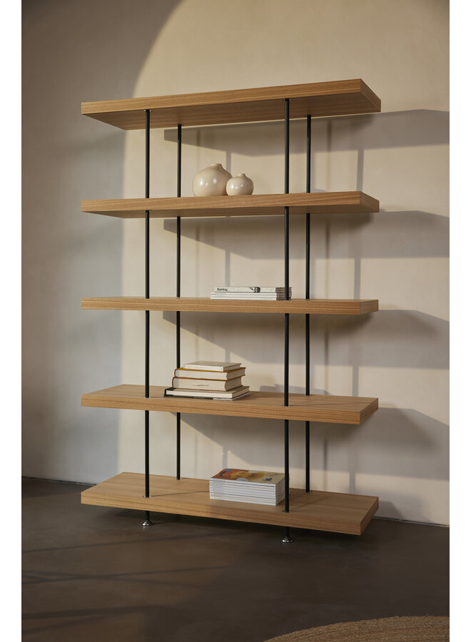 Quax - Hai No Ki bookcase - Natural ash wood