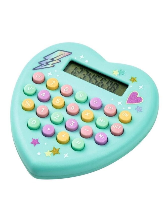 26271 - Flower & friends rekenmachine hart