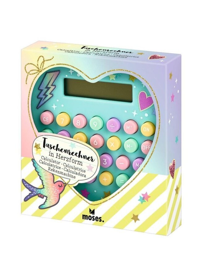 Moses - 26271 - Flower & friends rekenmachine hart