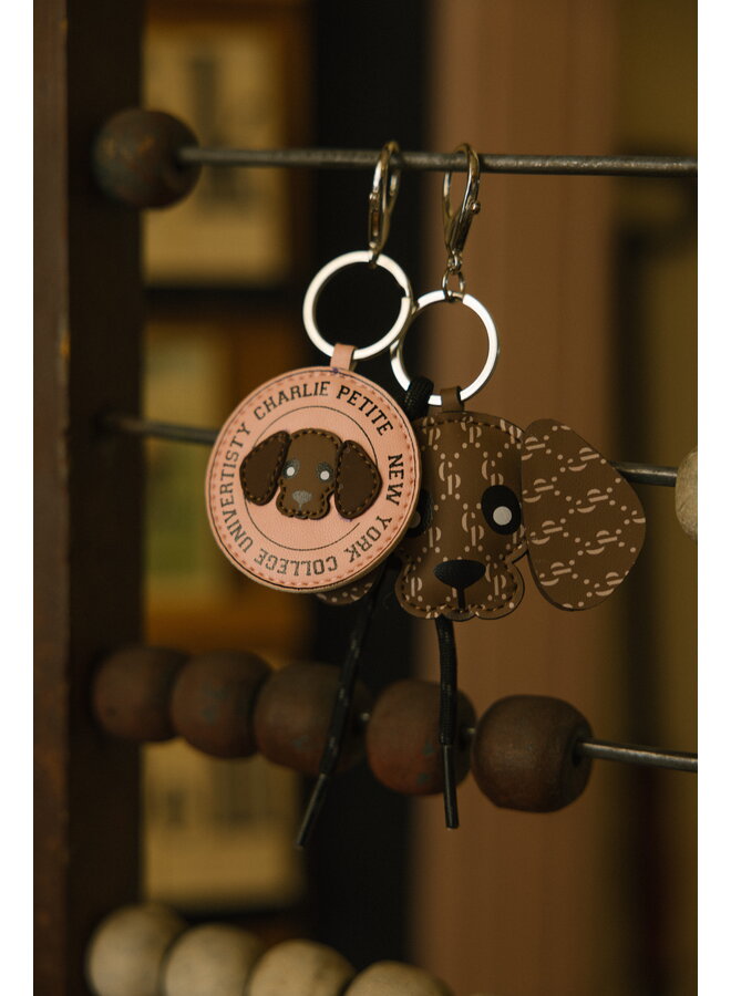 Charlie Petite - Percey key chain - Brown
