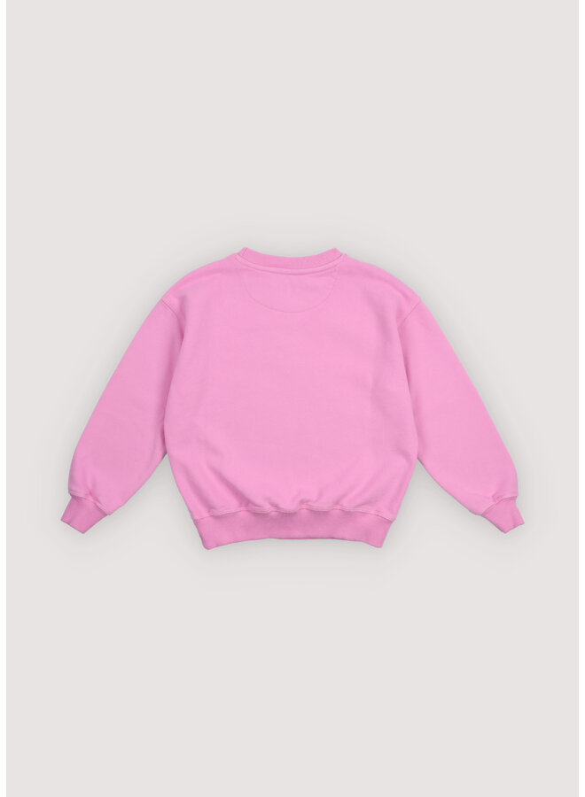 The New Society - TNS logo sweatshirt - Pink lavander