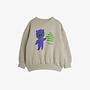 Mini Rodini - Alien travel agency sp sweatshirt - Grey
