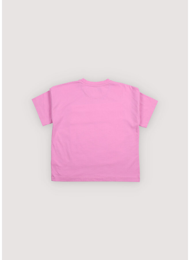 The New Society - TNS logo t-shirt - Pink lavander
