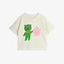 Mini Rodini - Alien travel agency sp ss tee - Off-white