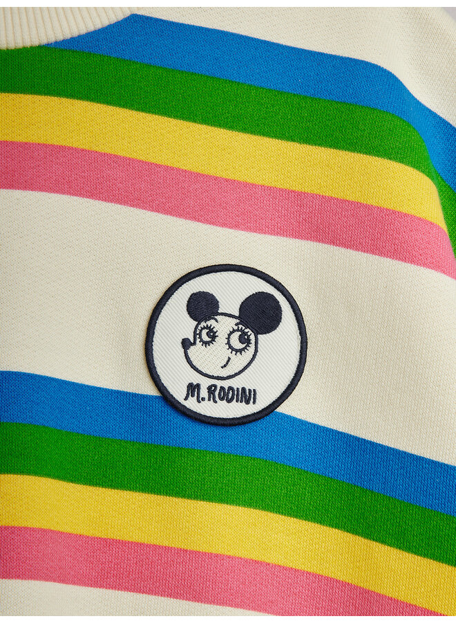 Mini Rodini - Ritzratz stripe sweatshirt - Multi