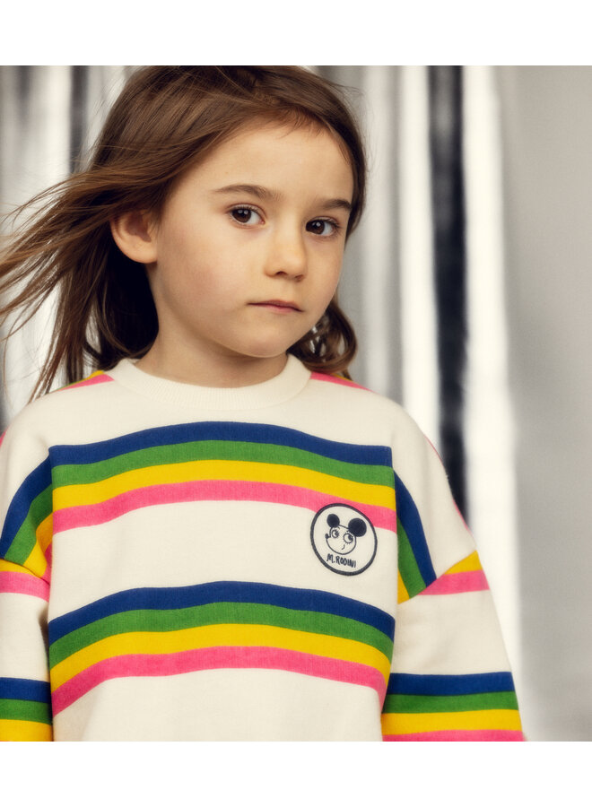 Mini Rodini - Ritzratz stripe sweatshirt - Multi