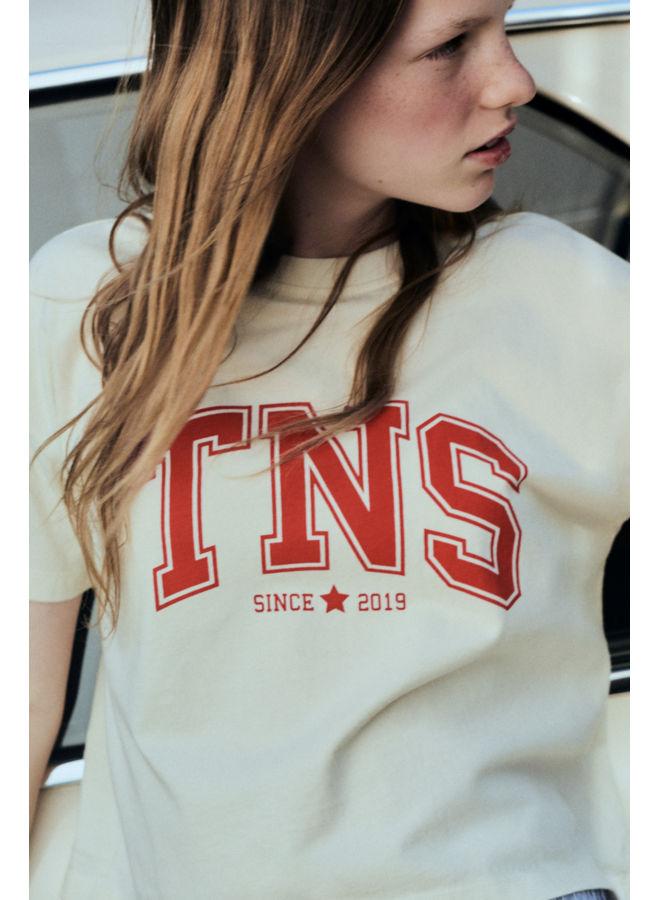 The New Society - Tansy t-shirt - Ecru