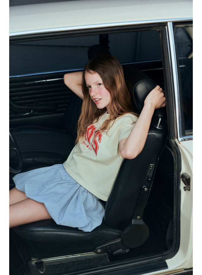 The New Society - Tansy t-shirt - Ecru