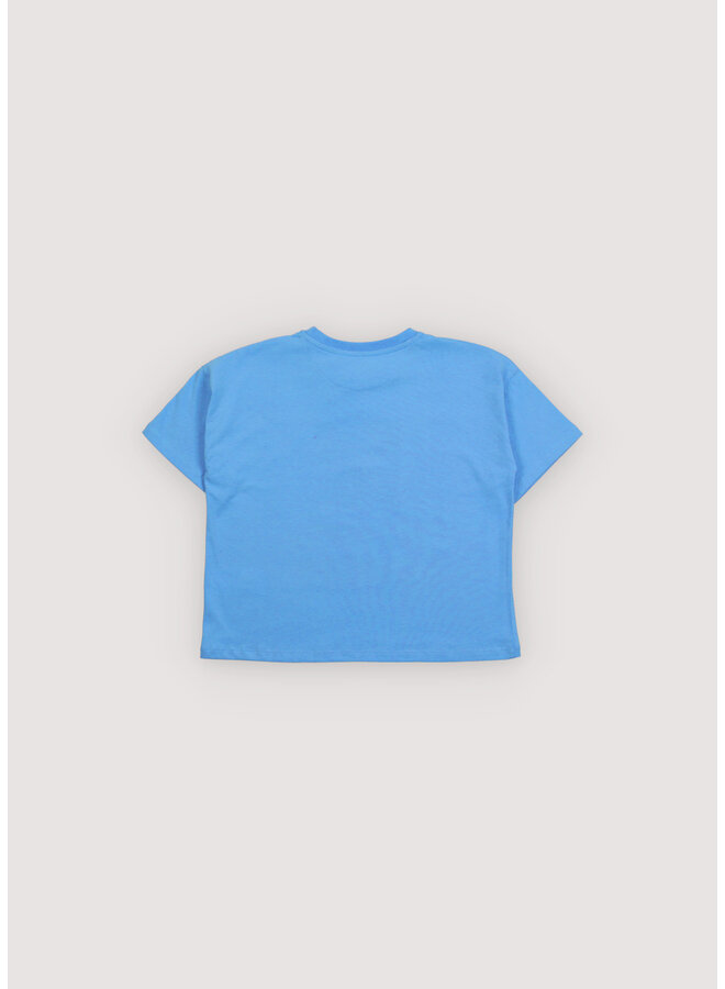 The New Society - TNS logo t-shirt - Iris whisper