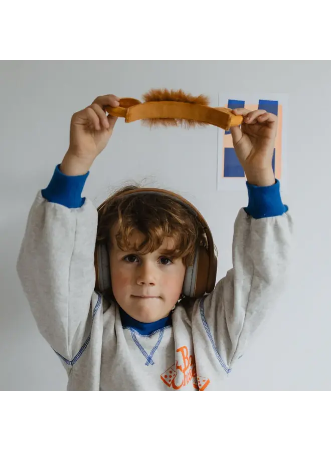 Kidywolf - Kidyears koptelefoon - Leeuw