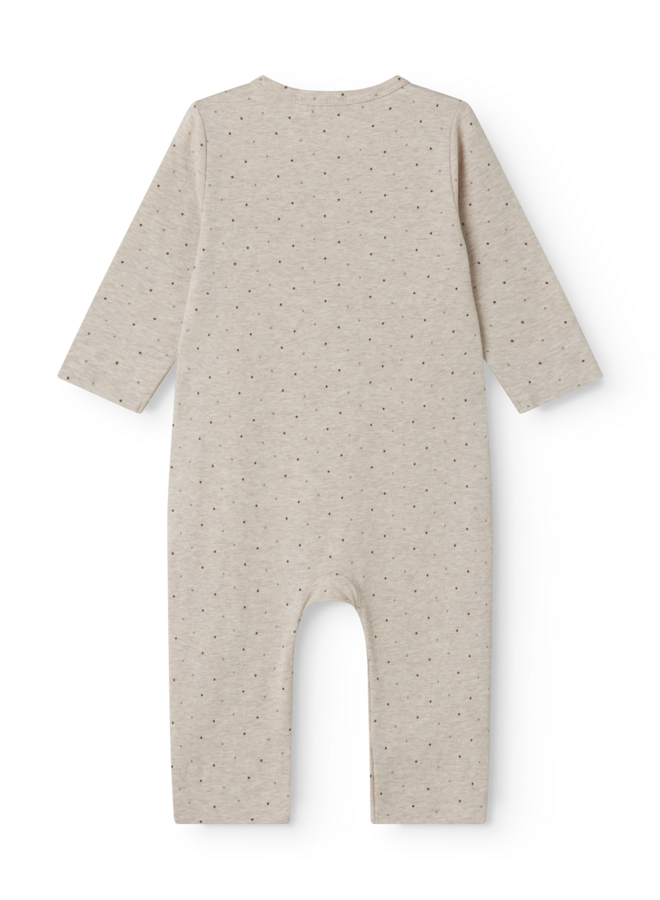 MarMar Copenhagen - Ruka romper - Beige mel dot