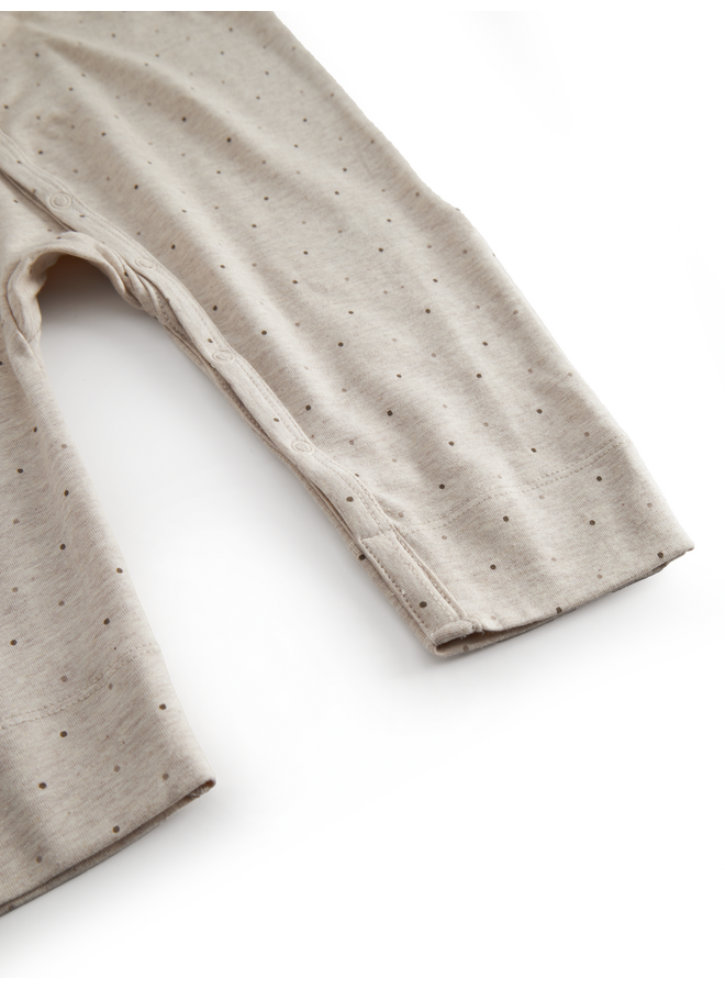 MarMar Copenhagen - Ruka romper - Beige mel dot