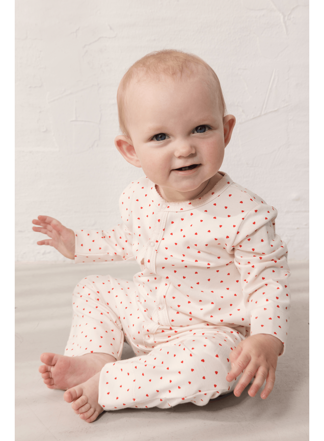 MarMar Copenhagen - Ruka romper - Happy hearts
