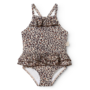 MarMar Copenhagen - Swinnie bathing suit - Brown leo