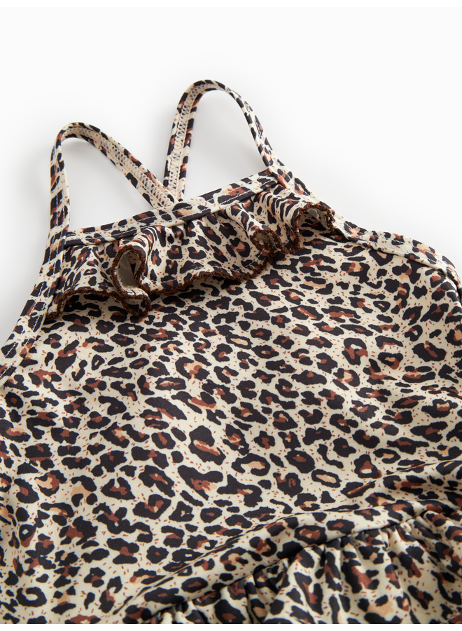 MarMar Copenhagen - Swinnie bathing suit - Brown leo