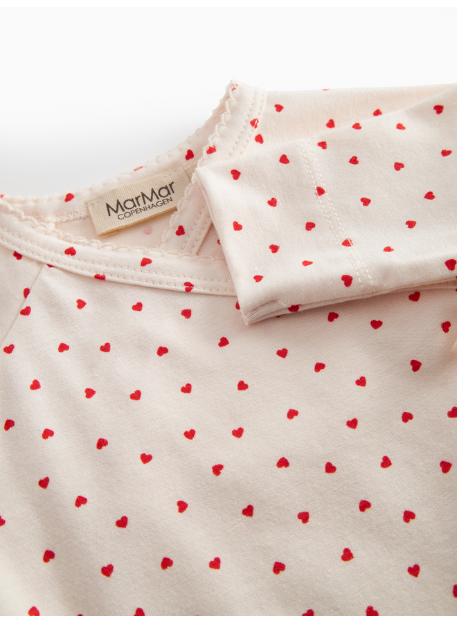 MarMar Copenhagen - Tut wrap longsleeve - Happy hearts