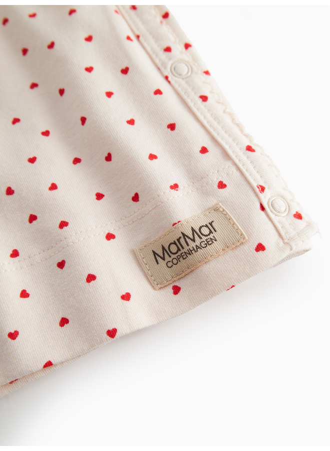 MarMar Copenhagen - Tut wrap longsleeve - Happy hearts