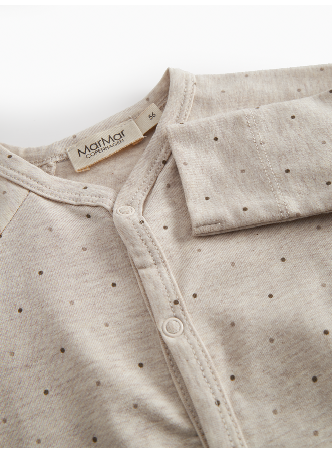 MarMar Copenhagen - Bruno body - Beige mel dot