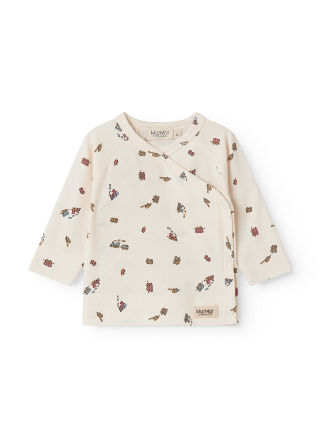 Tuti wrap longsleeve - Trains