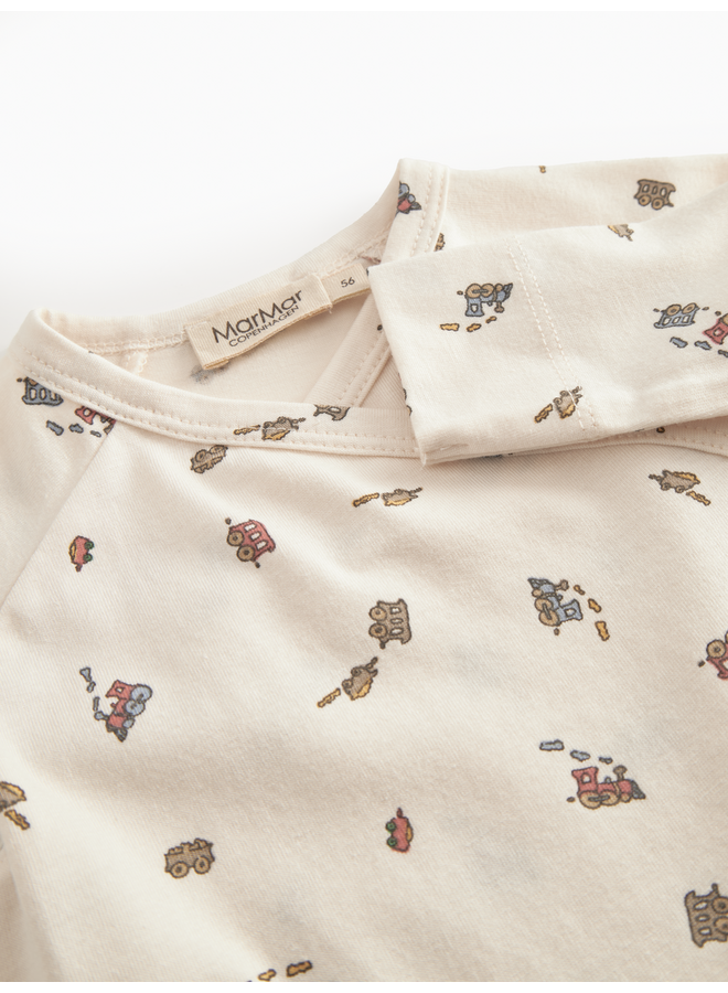 MarMar Copenhagen - Tuti wrap longsleeve - Trains