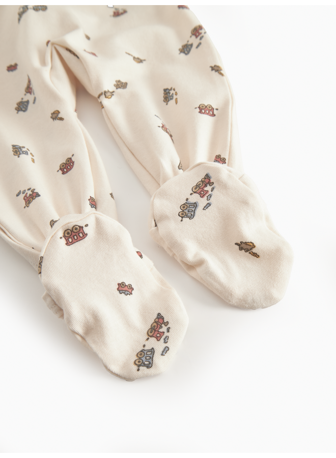 MarMar Copenhagen - Rubello romper - Trains