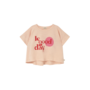Cozmo - Aura print t-shirt le good day - Cloud pink