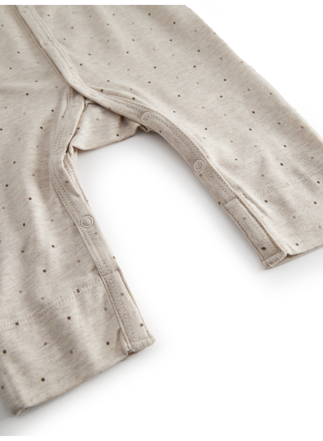 MarMar Copenhagen - Rena romper - Beige mel dot