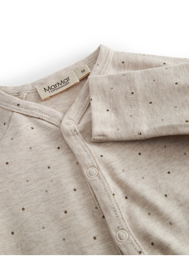 MarMar Copenhagen - Renas romper - Beige mel dot