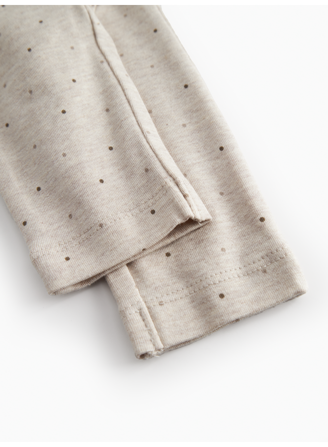MarMar Copenhagen - Piva pants - Beige mel dot