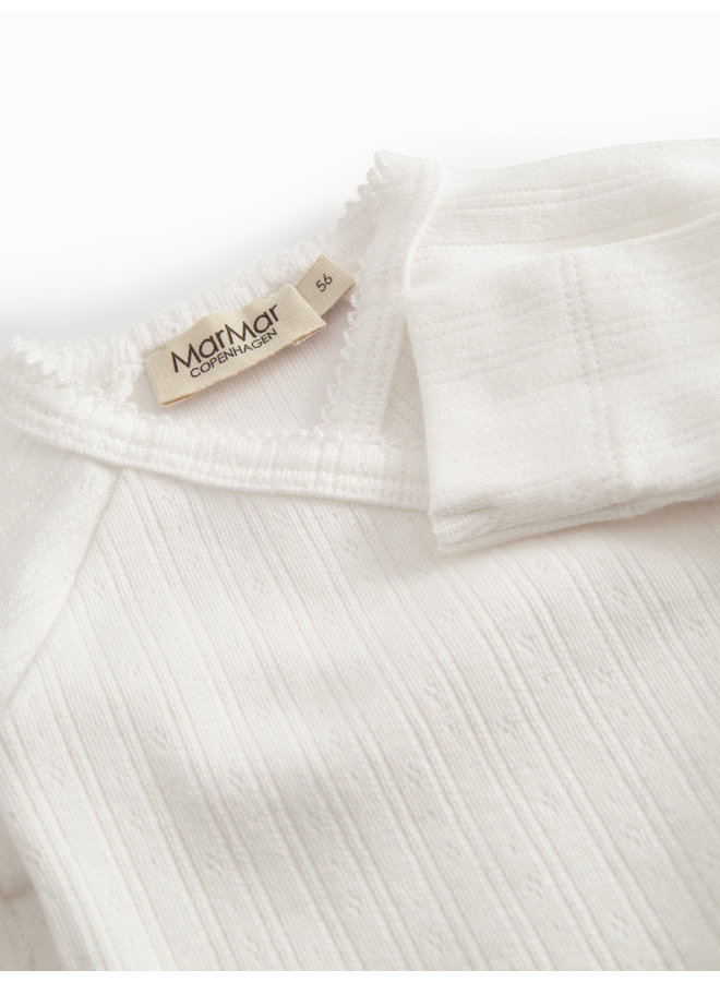 MarMar Copenhagen - Tut wrap longsleeve - Gentle white