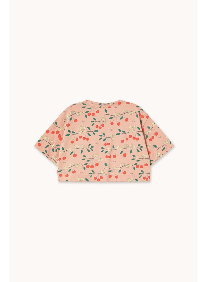 Tiny Cottons - Cherry trees crop tee