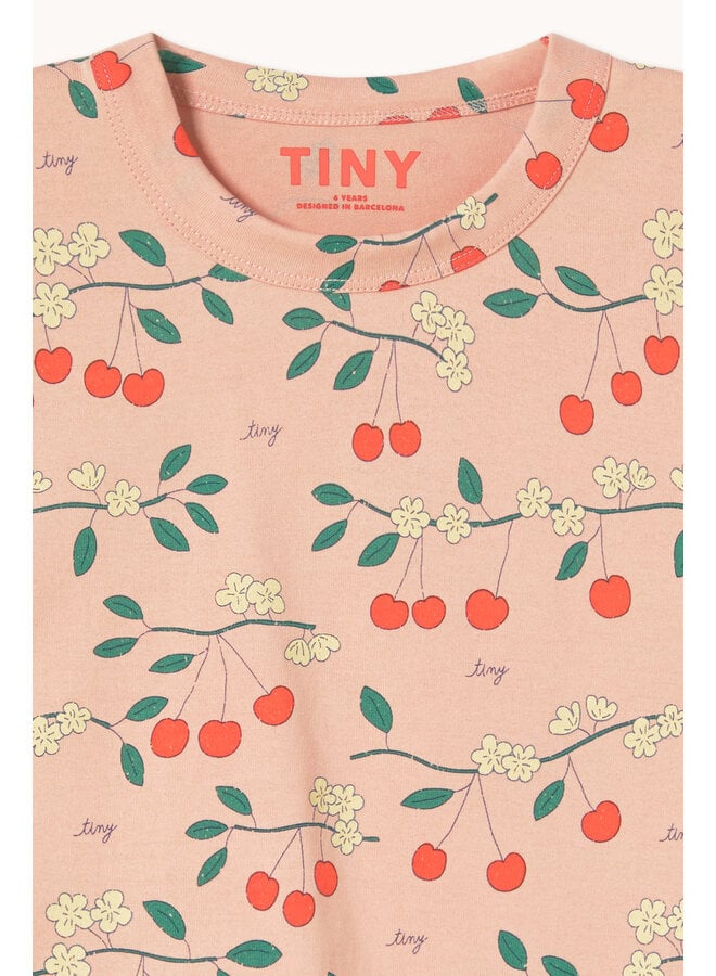 Tiny Cottons - Cherry trees crop tee