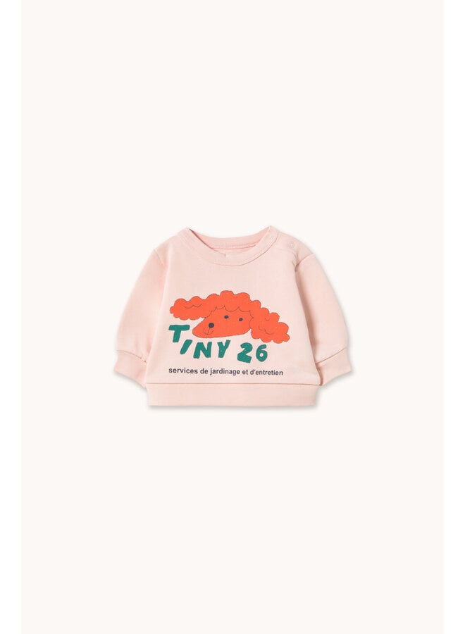 Red dog baby sweatshirt