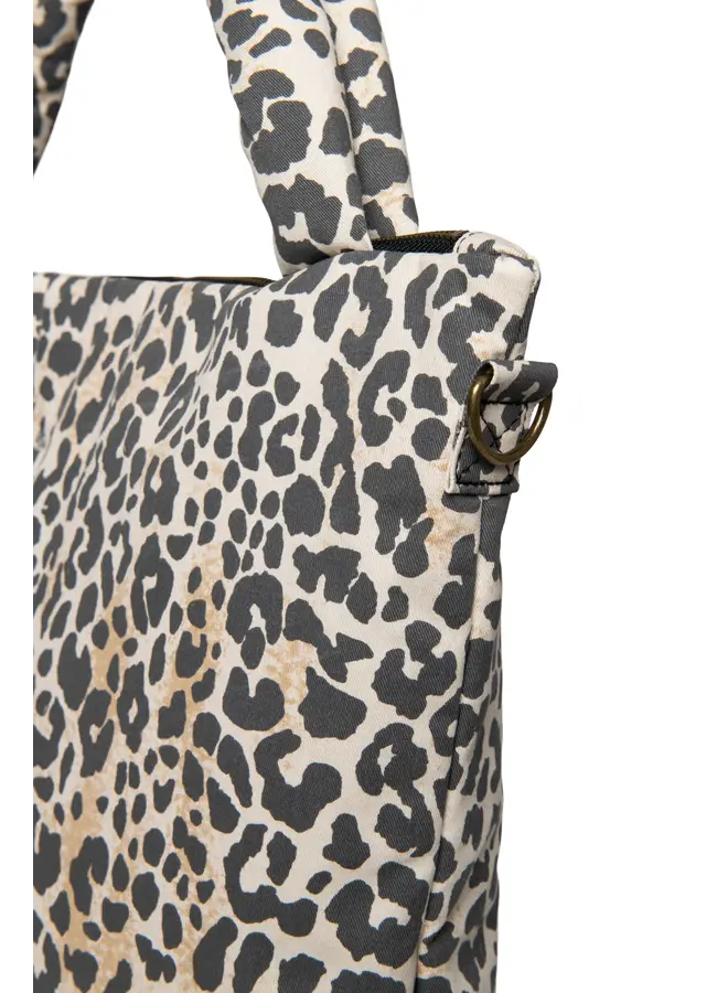 Studio Noos - Soft cotton leopard diaper bag