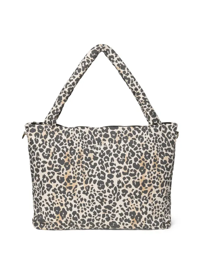 Studio Noos - Soft cotton leopard diaper bag