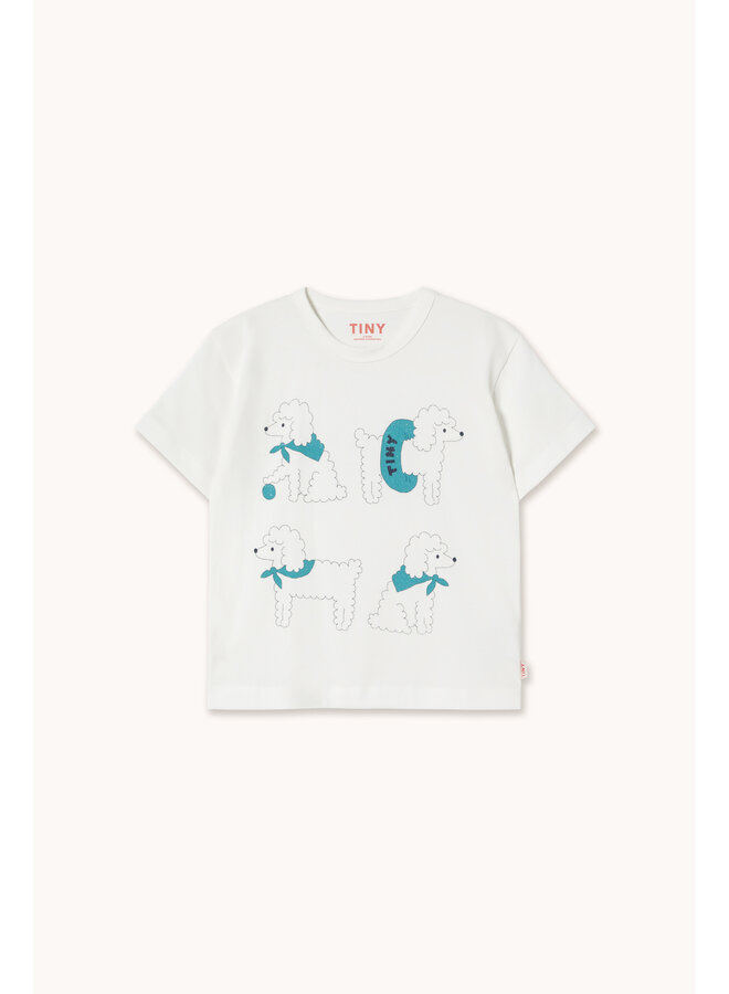 Poodle graphic tee