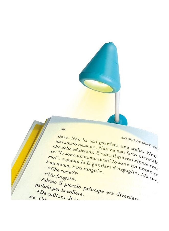 Moses - 82143 – Leeslampje clip rond