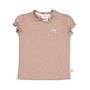 Feetje - T-shirt - Delicate Flower - Taupe
