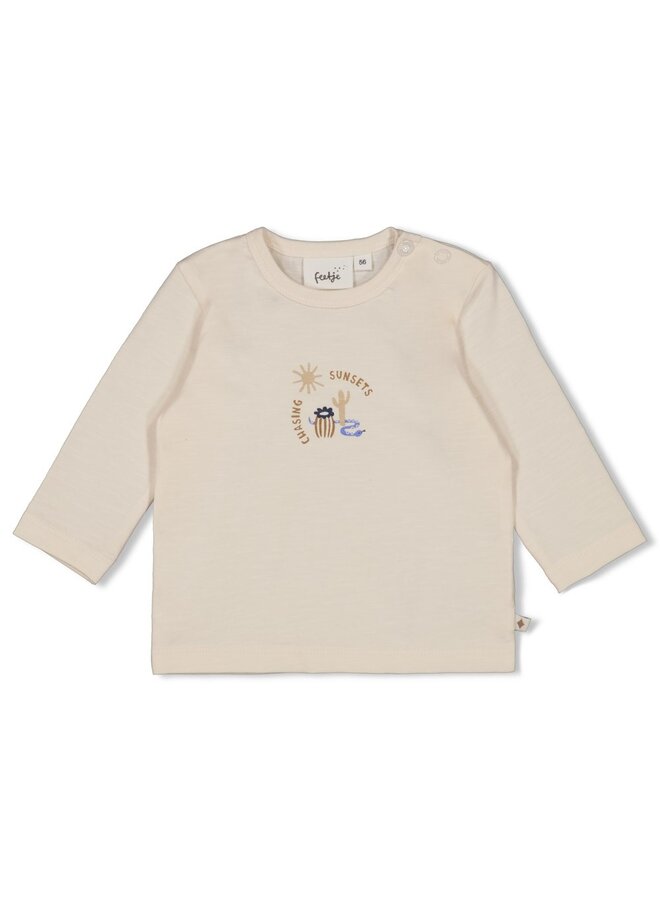 Feetje - Longsleeve - Sssiesta - Offwhite
