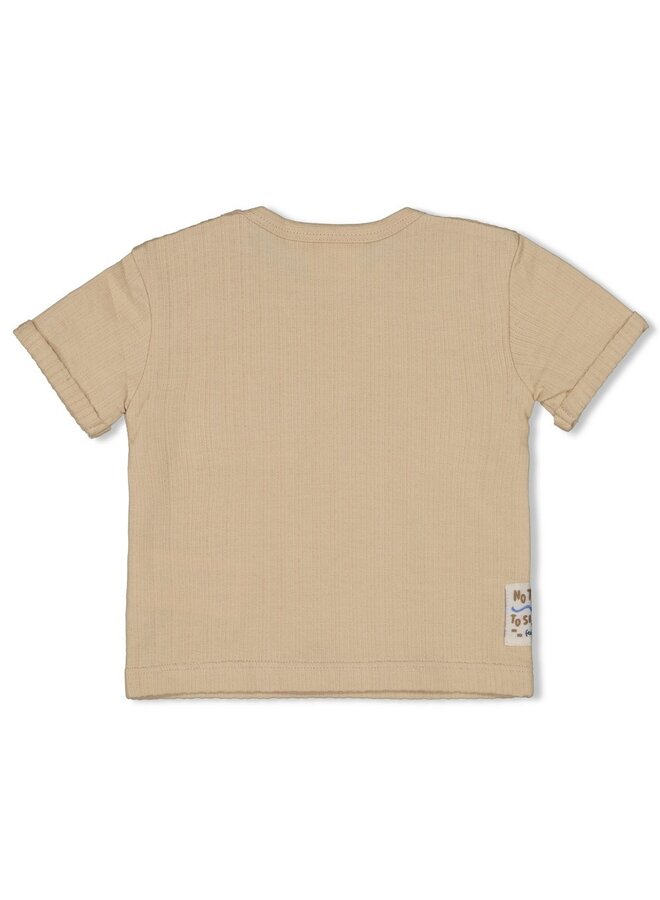 Feetje - T-shirt - Sssiesta - Zand