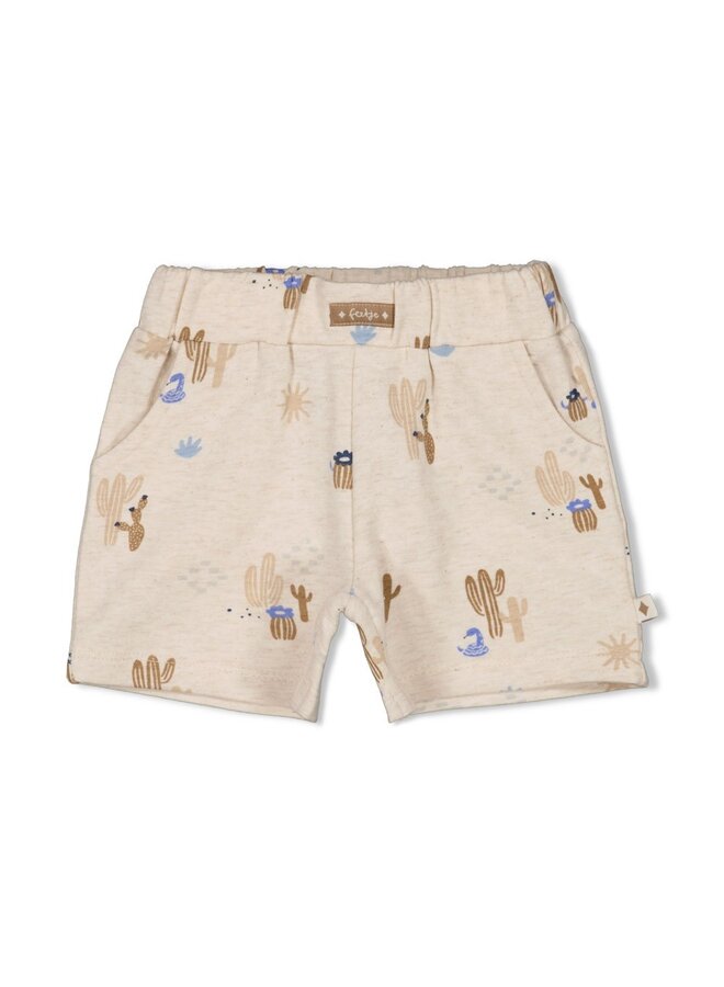 Feetje - Short AOP - Sssiesta - Offwhite melange