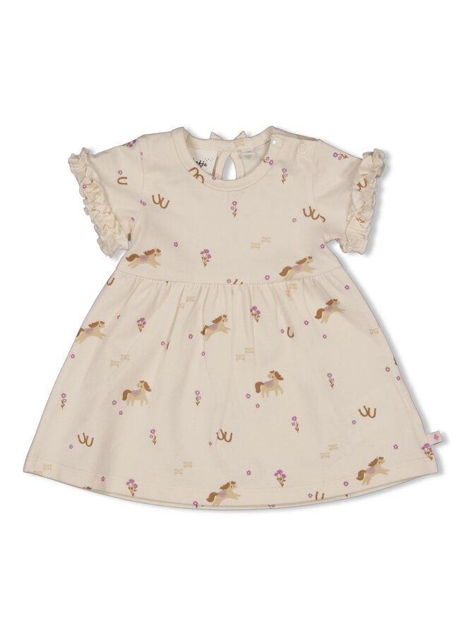 Feetje - Jurk AOP - Flower Ranch - Offwhite