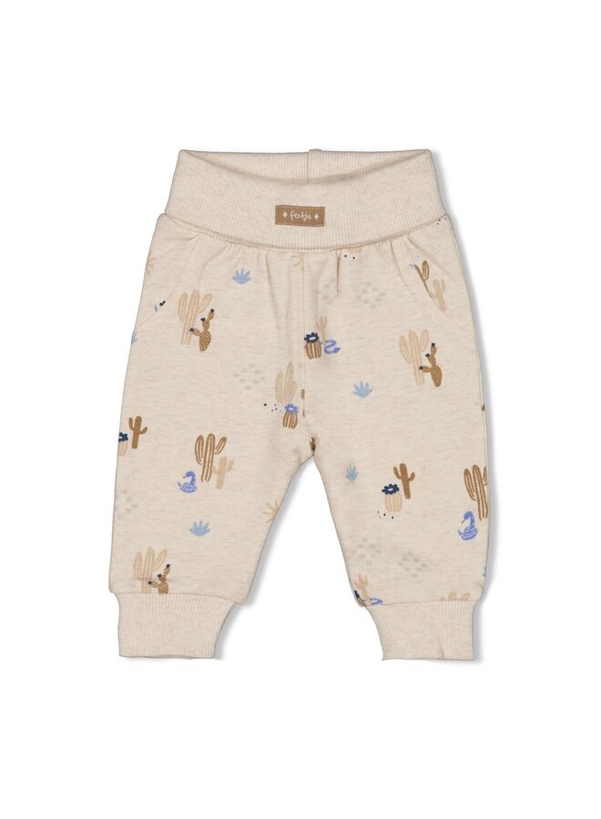 Feetje - Broek AOP - Sssiesta - Offwhite melange