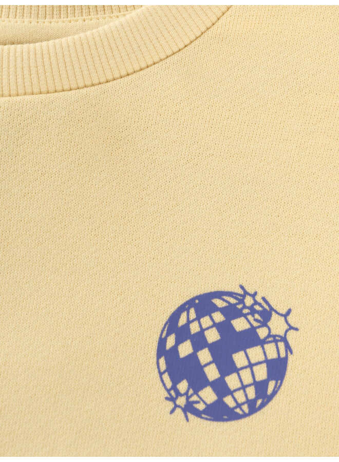 Daily7 - Sweater print - Reed yellow