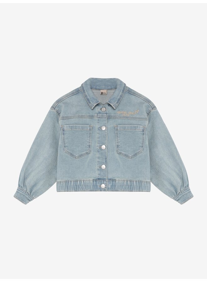 Denim jacket - Medium blue denim